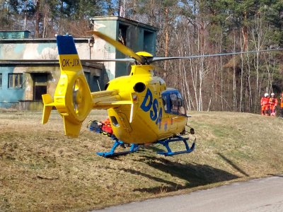 VÝCVIK POSÁDEK LZS JČK PRO ZÁSAHY V NEPŘÍSTUPNÉM TERÉNU